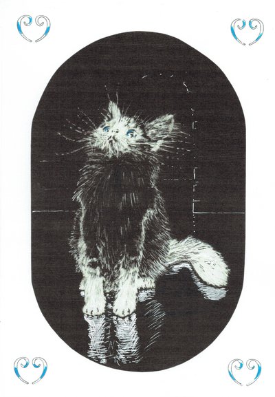 page1, O Castelo na Floresta de Findhorn, 2006, (tinta no papel) de Vincent Alexander Booth