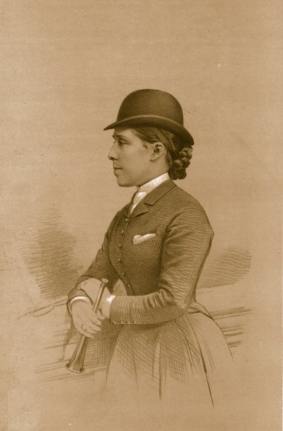 A Condessa de Yarborough, 1879. de Vincent Brooks Day and Son