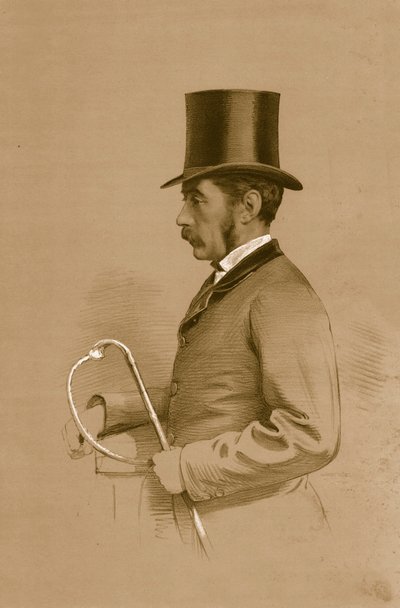O conde de Zetland, 1879. de Vincent Brooks Day and Son