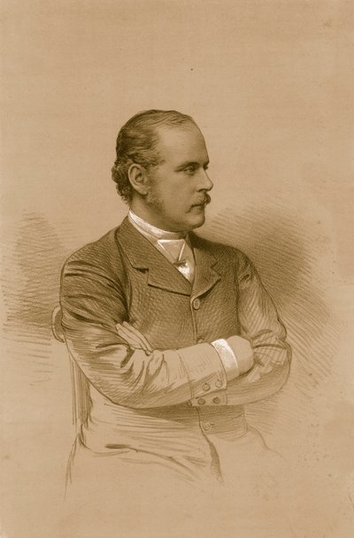 O Marquês de Waterford, 1879. de Vincent Brooks Day and Son