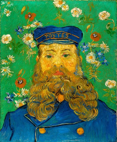 Retrato de Joseph Roulin, 1889. de Vincent van Gogh