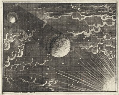 Sol, Terra e Lua de Vincent Laurensz. van der Vinne (II)