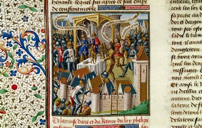A Captura do Acre, c1191, século XV de Vincent of Beauvais