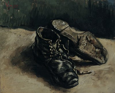 Um par de sapatos, 1886 de Vincent van Gogh