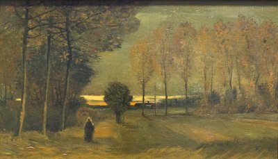 Barberini agosto 2023-Vincent van Gogh - Borabend, 1885 - Museu Centraal, Utrecht (recortado) de Vincent van Gogh