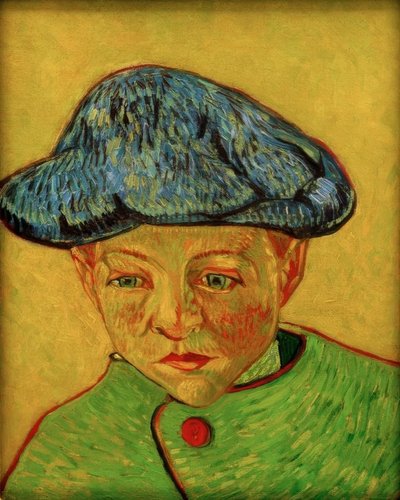 Retrato de Camille Roulin de Vincent van Gogh