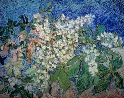 Ramos de flores de castanheiro de Vincent van Gogh