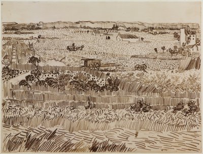 A colheita de Vincent van Gogh