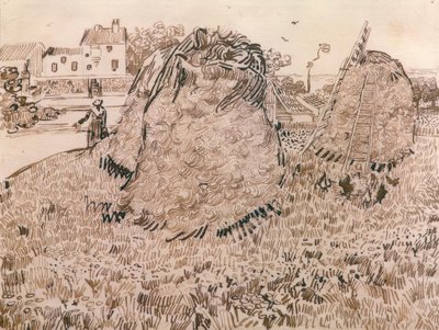 A pilha de palha de Vincent van Gogh