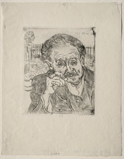 Dr. Gachet, 1890. de Vincent van Gogh