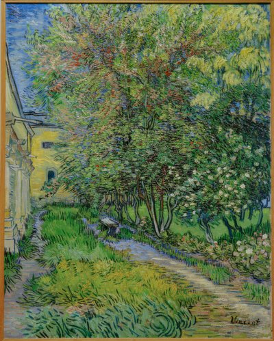 Jardim do Hospital Saint-Paul de Vincent van Gogh