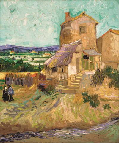 A casa de La Crau The Old Mill, 1888. de Vincent van Gogh