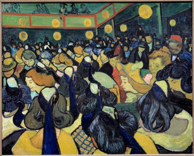 La salle de danse a Arles Pintura de Vincent Van Gogh (1853-1890) 1888 Sol. 0,65x0,81 m Paris, musee d