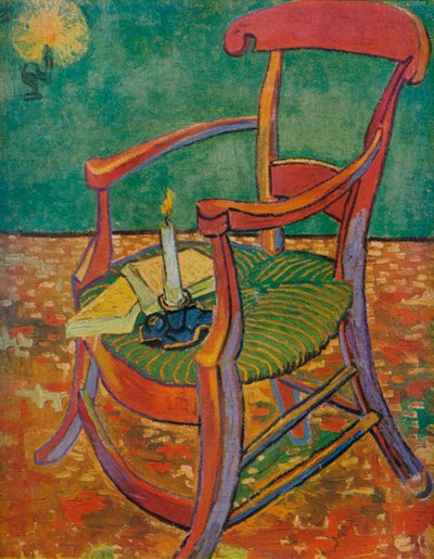 O Fauteuil De Gauguin, 1888 de Vincent van Gogh