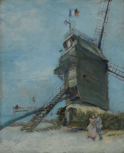 O Moulin de la Galette, 1886 de Vincent van Gogh