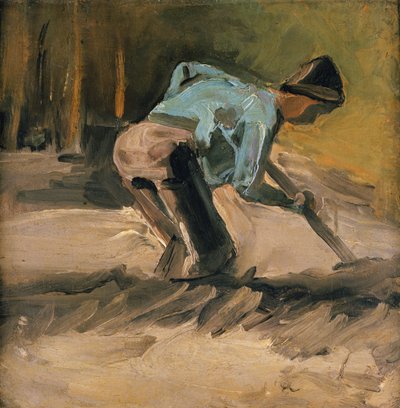 Homem no trabalho, c.1883 de Vincent van Gogh