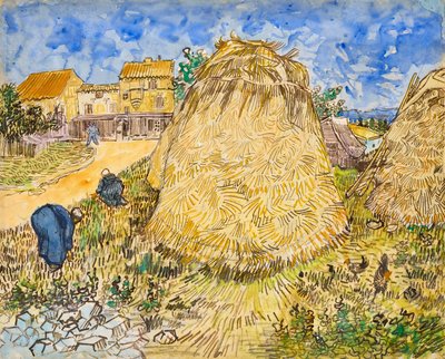 Rodas de trigo de Vincent van Gogh