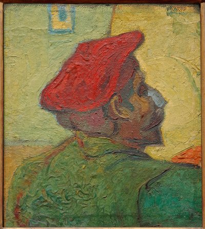 Paul Gauguin (homem de boné vermelho) de Vincent van Gogh