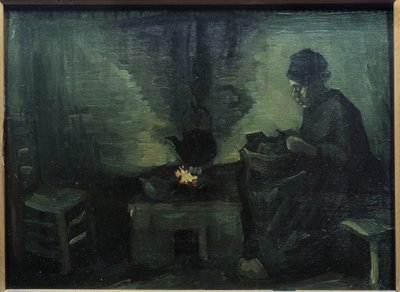 Peasant Peiture Marouflee on Wood de Vincent van Gogh (1853-1890) 1885 Sun. 0,29x0,4 m Paris, Musee d