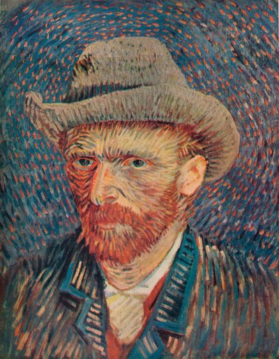 Retrato de LArtiste, 1887 de Vincent van Gogh