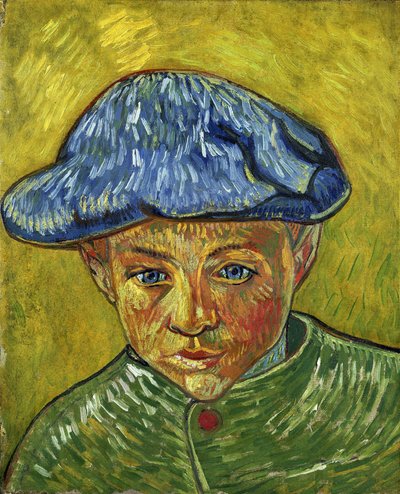 "Retrato de Camille Roulin" Peinture de Vincent van Gogh (1853-1890) 1888 Dim 40,5 X 32,5 cm Museu Van Gogh, Amsterdão de Vincent van Gogh