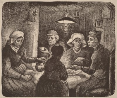 Os comedores de batatas de Vincent van Gogh
