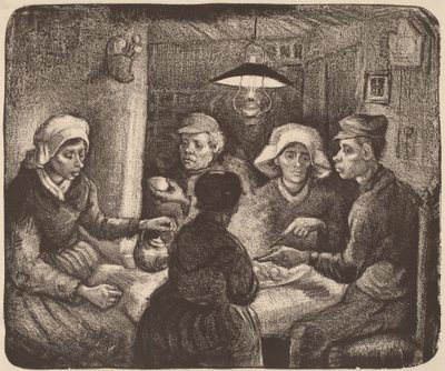 Comedores de Batata, 1885. de Vincent van Gogh