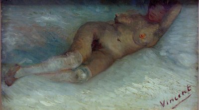 Nu recostado de Vincent van Gogh