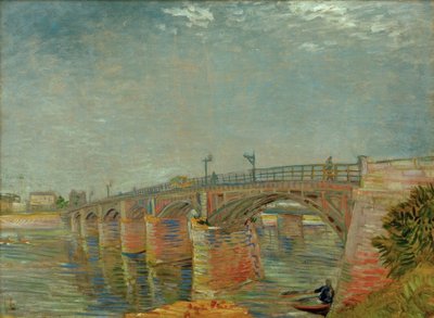 Ponte Sena em Asnières de Vincent van Gogh