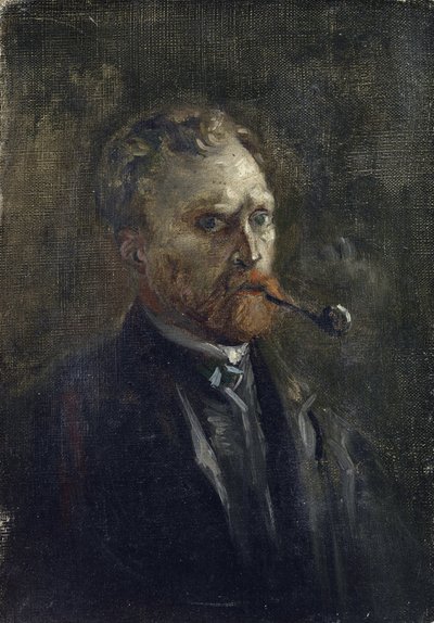 Self-Portrait par Gogh, Vincent, van (1853-1890). Óleo sobre tela, tamanho : 27,2x19 de Vincent van Gogh