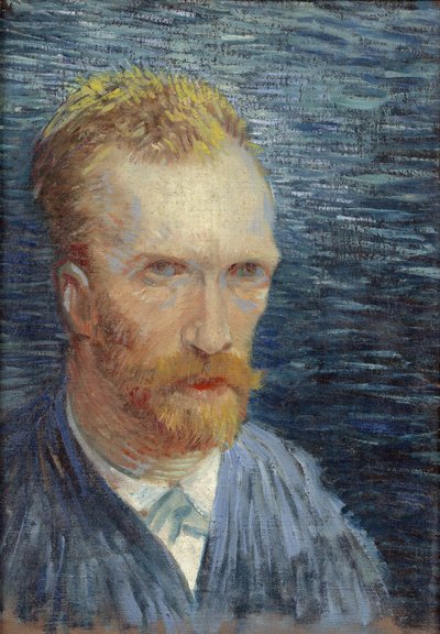 Self-Portrait par Gogh, Vincent, van (1853-1890). Óleo sobre tela, tamanho : 43,2x31,3 de Vincent van Gogh