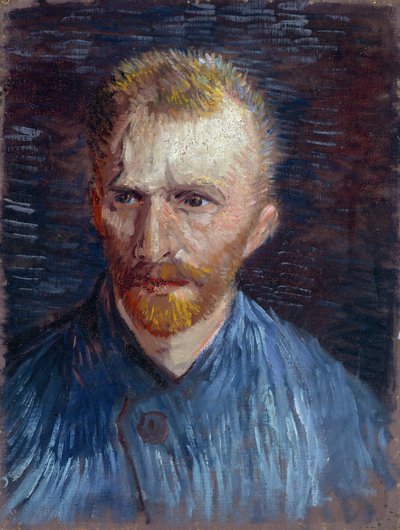Self-Portrait par Gogh, Vincent, van (1853-1890). Óleo sobre tela, tamanho : 44,5x33,6 de Vincent van Gogh