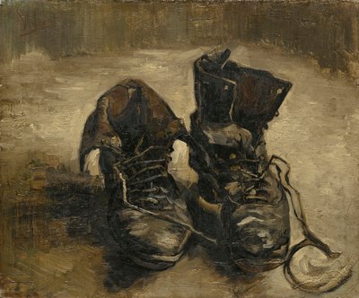 Sapatos, 1886 de Vincent van Gogh