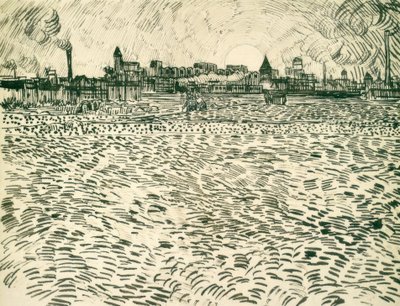 Noite de verão em Arles de Vincent van Gogh