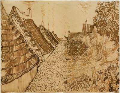 Rua em Saintes-Maries-de-la-Mer de Vincent van Gogh