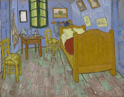 O quarto, 1889 de Vincent van Gogh