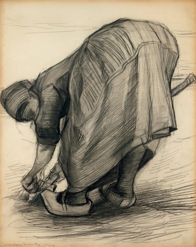 O puxador de cenoura de Vincent van Gogh