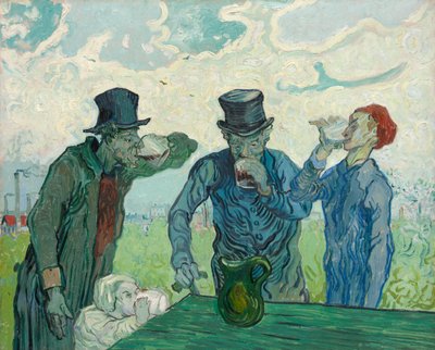 Os bebedores de Vincent van Gogh