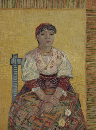 A mulher italiana, 1887 de Vincent van Gogh