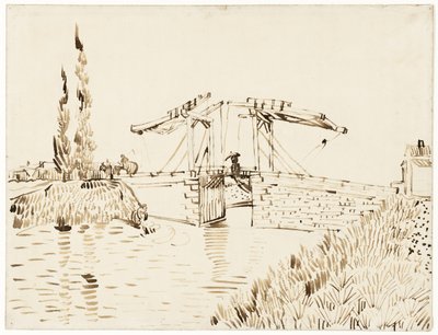 A ponte de Langlois de Vincent van Gogh