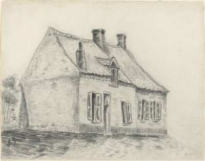 A Casa Magrot, Cuesmes de Vincent van Gogh