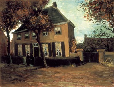 A Casa Paroquial de Nuenen de Vincent van Gogh