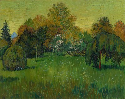 O Jardim do Poeta, 1888. de Vincent van Gogh