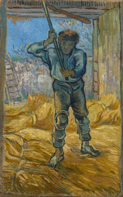 A debulhadora (depois de Millet) de Vincent van Gogh