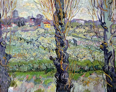Vista de Arles de Vincent van Gogh