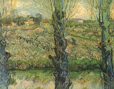 Vista de Arles, 1889, 1947. de Vincent van Gogh