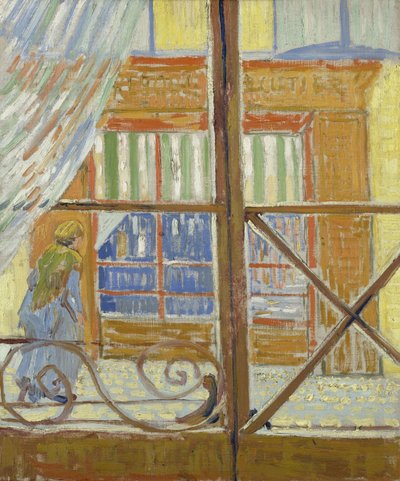 Vista de um talho de Vincent van Gogh