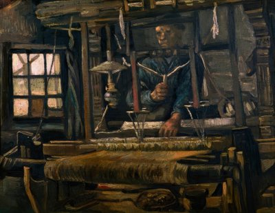 Weber am Webstuhl de Vincent van Gogh