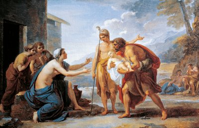 Paris e Hecuba, de Vincent Camuccini (1771-1844) de Vincenzo Camuccini