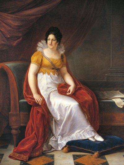 Retrato de Marie Louise, Duquesa de Parma (Viena de Vincenzo Camuccini